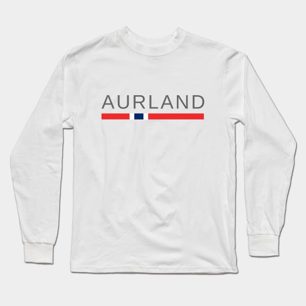 Aurland Norway Long Sleeve T-Shirt by tshirtsnorway